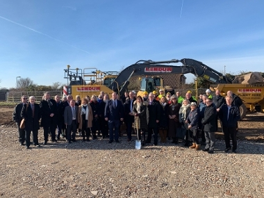 Campus turf cutting 2