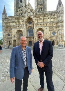 Cllr Nick Worth and Cllr Craig Leyland