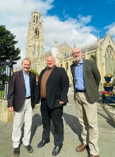 Cllr Dale Broughton with Cllr Nick Worth and Cllr Craig Leyland Cllr Dale Broughton with Cllr Nick Worth and Cllr Craig Leyland